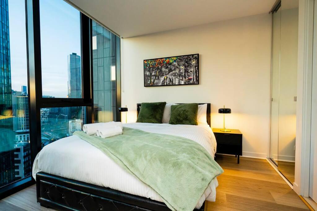 Luxe Haven - 42Nd Floor Panoramic City Views Μελβούρνη Εξωτερικό φωτογραφία