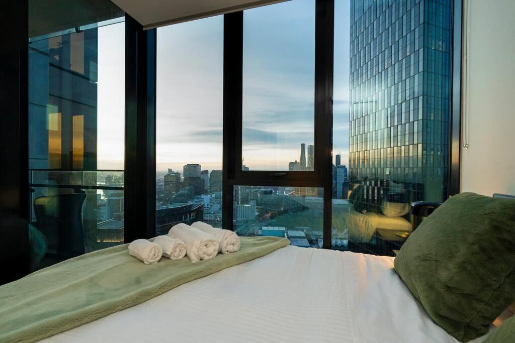 Luxe Haven - 42Nd Floor Panoramic City Views Μελβούρνη Εξωτερικό φωτογραφία
